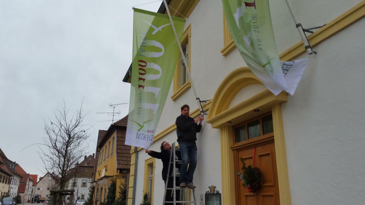 Hotel Gasthaus zur Sonne Nordheim am Main Exterior foto